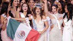 <b>1. </b>Mira Toufaily Represented Lebanon in Miss World 2018 in China