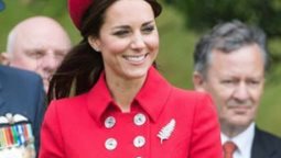 <b>4. </b>Kate Middleton and her gorgeous red royal look