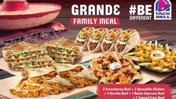 <b>1. </b>Taco Bell Grande Family Meal details