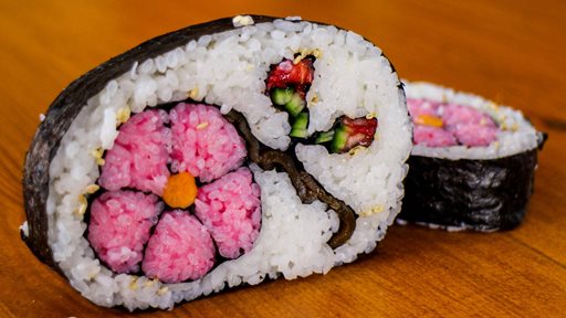 Photos of Sushi Art