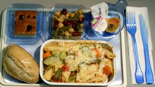 Is the food tray table in the plane a veritable petri dish of germs?