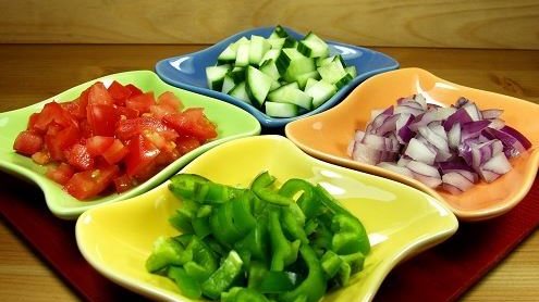 Try the easy Gazpacho salsa recipe