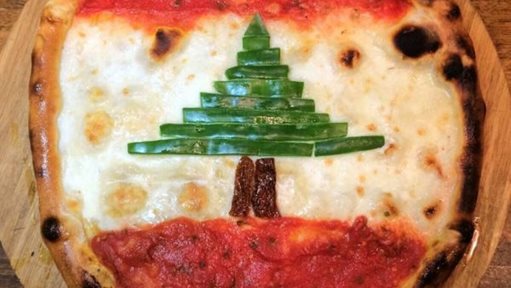 See this Lebanese Flag Pizza