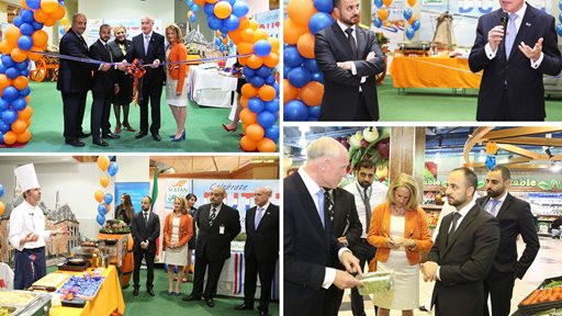 The Sultan Center Hosts "Dutch Healthy Food Week"