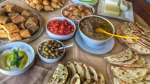 Lebanese Typical Breakfast Food Options