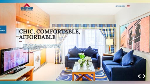 Golden Sands Hotel Apartments unveils revamped website