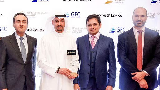 بنك وربة يحصد جائزة “Financial Institutions Deal of The Year”