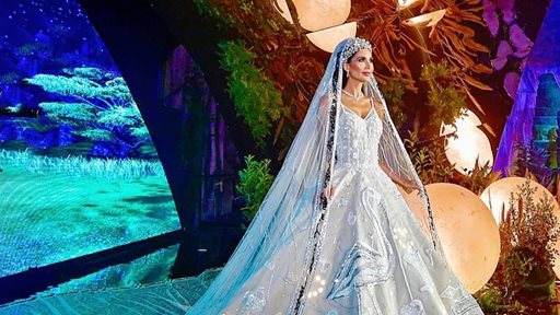 Alice AbdelAziz Fairytale Wedding Look Details