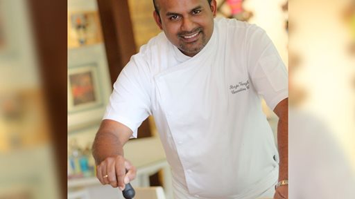 Award winning chef Sinju Varghese heats up the kitchen at Al Raha Beach Hotel