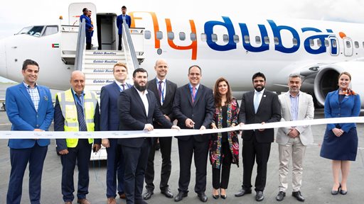 flydubai lands in Thessaloniki