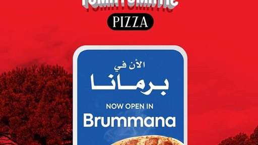 Tomatomatic Pizza Restaurant is now open in Tivoli Center - Brummana.