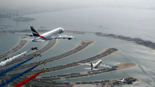 Emirates, Etihad, flydubai and Air Arabia join hands in epic flypast for UAE national day