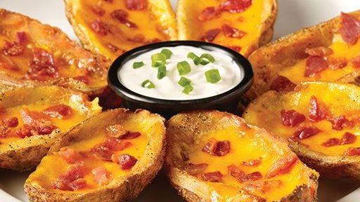 TGI Fridays Loaded Potato Skins  with Ranch Sour Cream