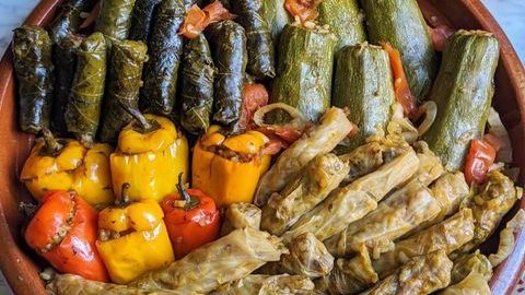 Egyptian Vegetarian Stuffed Vegetables Recipe AKA Mahashy