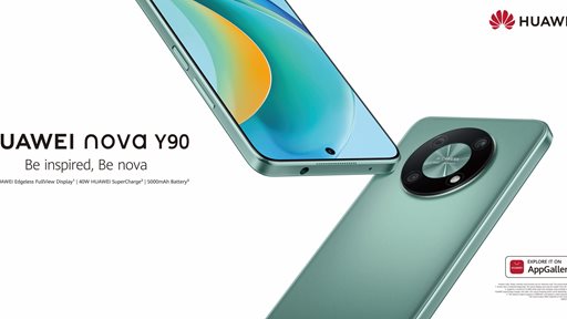 Five reasons why we love the new HUAWEI nova Y90, the powerful star with a massive display