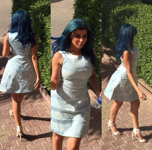 The new shocking summer look of Marina FM presenter Sazdel