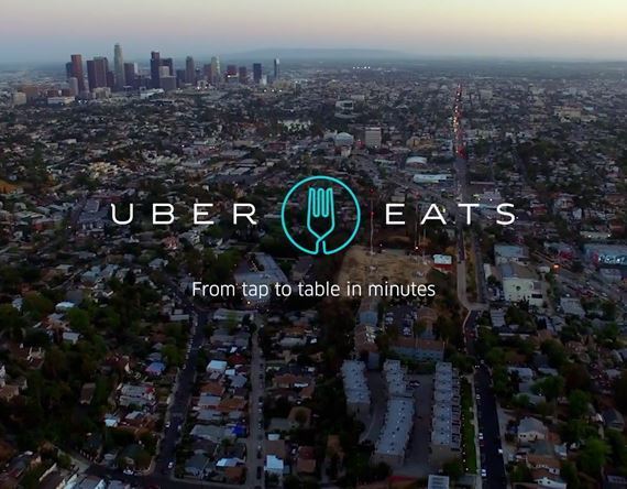 UBER تطلق خدمتها الجديدة UBEREATS