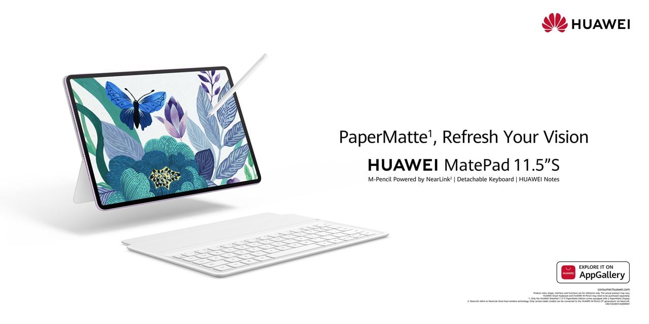 HUAWEI MatePad 11.5"S is Here to Refresh Your Vision