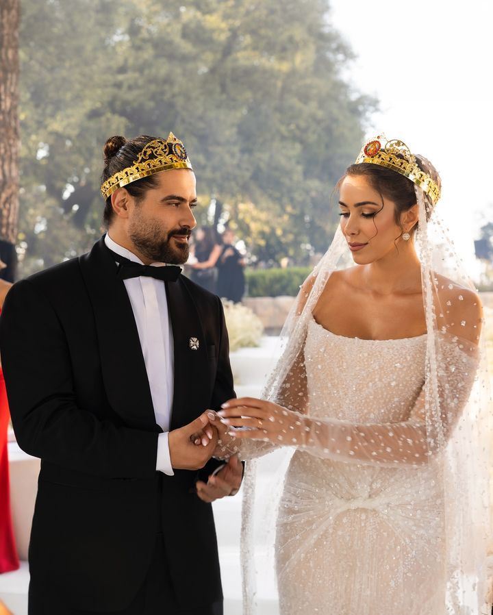 Official Photos of Nassif Zeytoun and Daniella Rahme's Wedding