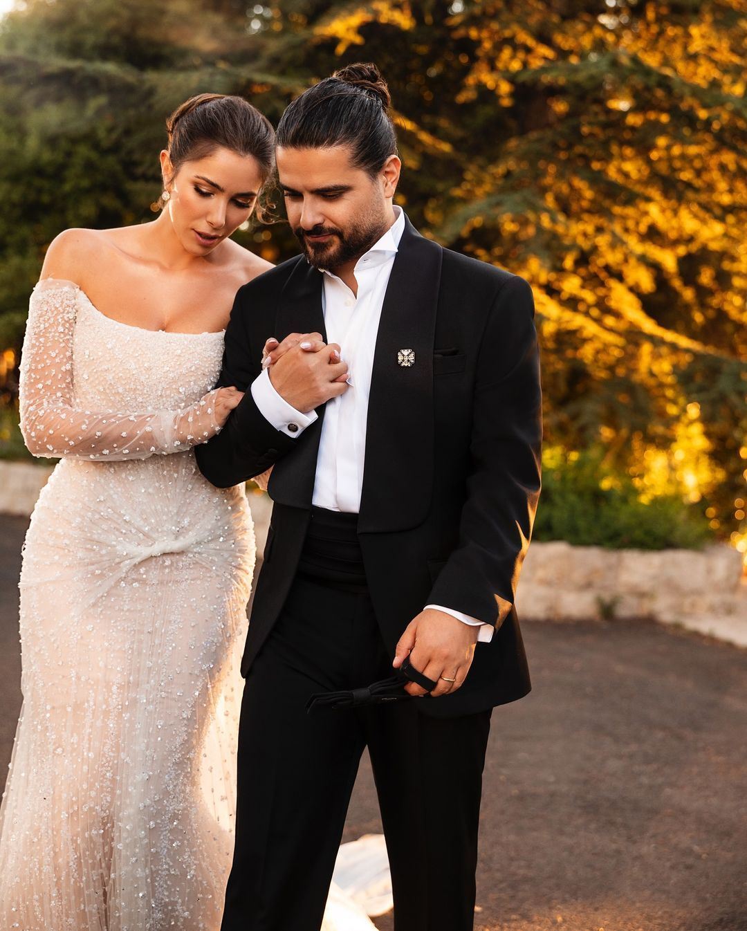 Official Photos of Nassif Zeytoun and Daniella Rahme's Wedding