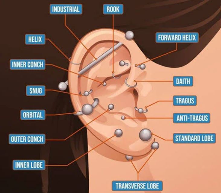 Outer Ear Guide for Ear Piercing Lovers