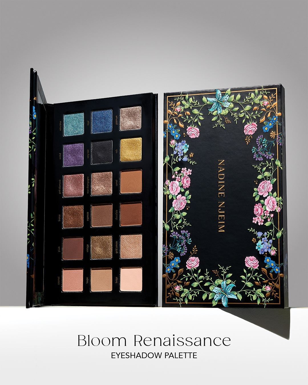 Nadine Njeim Beauty launches “The Bloom Renaissance” Eyeshadow Palette